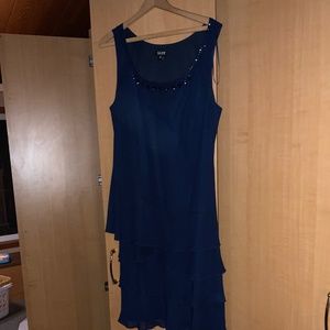 SLNY Fashions NY size 18 with matching lace trimmed jacket